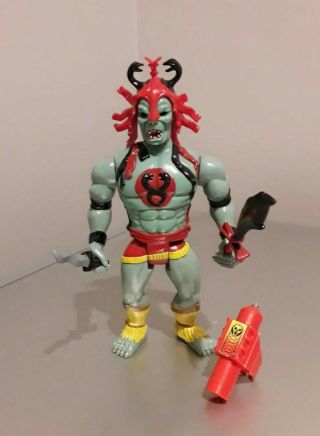 Very Rare Thundercats Vintage Mumm - Ra 8 " Figure 100 Complete All Weapons 1985