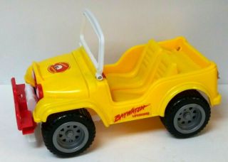 Baywatch Barbie Rescue Wheels Yellow Jeep Lifeguard Ken Vintage 1995 Mattel Toy