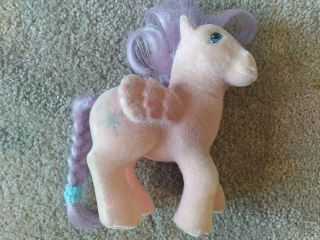 My Little Pony Vintage G1 North Star So Soft Ponies Ss Mlp Flocked Compass