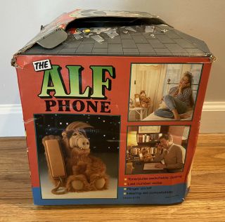 Vintage 1988 Alf Push Button Telephone Phone The Alf Phone