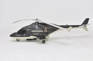 1984 Ertl Universal Studios Vintage Plastic Airwolf Toy Model Helicopter No Box