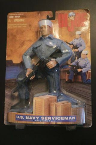 12 Inch Gi Joe Us Navy Serviceman In Package