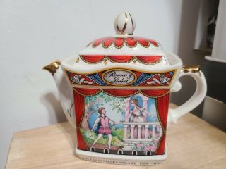 Vintage Sadler 4445 Romeo And Juliet Teapot - Made In England