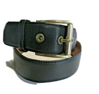 Vintage Coach Sz S/m Black Authentic Leather Belt B301