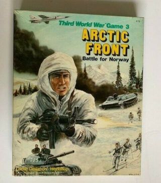 Third World War Game 3 Artic Front - Vintage Board Game