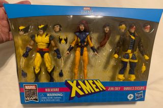Marvel Legends 80 Years X - Men Wolverine Cyclops Jean Grey Love Triangle 3 Pack