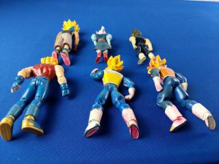 Dragon Ball Z ACTION FIGURES : Trunks and others JAKKS.  IMPERFECT 3