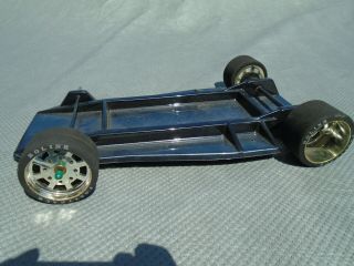 Vintage Bolink 1/10 Rc Car Display Chassis W/ Wheels Bl2520 For Pan Car Body