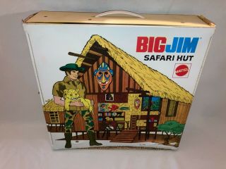 Big Jim Safari Hut,  Mattel,  1974,  No.  7628 2