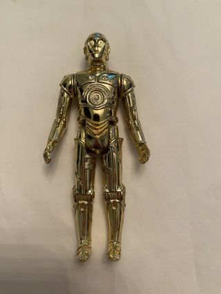 Vintage Star Wars 1977 C - 3po Action Figure Droid C3po Gold One Owner