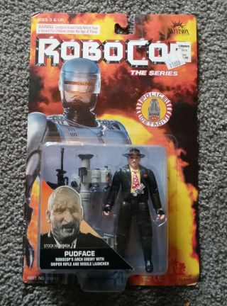 Robocop The Series: Pudface Action Figure Nib By Toy Island 1994