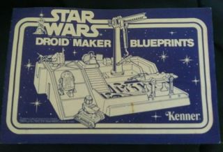 Star Wars Droid Maker Blueprints 1979 By Kenner