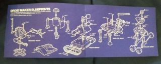 Star Wars Droid Maker Blueprints 1979 by Kenner 3