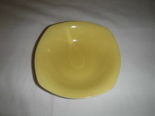 Vintage Retro Midwinter Style Craft Yellow Bowl