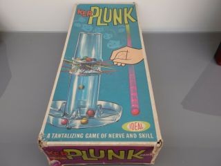 Vintage Ideal Kerplunk Game With Some Sticks A Tantalising Game Of Nerve & Skill