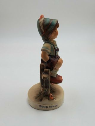 Vintage HUMMEL Figurine TMK6 111 3/0 WAYSIDE HARMONY w/ Name Label 3.  75 