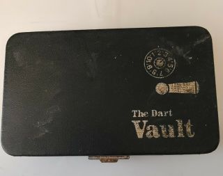 Vintage Soft Tip Darts In " The Dart Vault " With Budweiser Clydesdale Flights