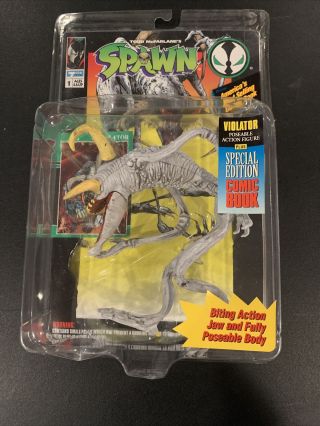 1994 Mcfarlane Spawn Violator Series 1 Special Edition Comic Book Action Figure
