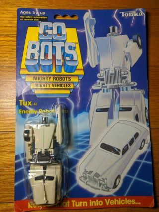 1984 Vintage Tonka Gobots Tux Enemy Robot Limo In Package