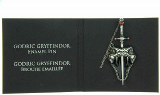 Loot Crate Wizarding World Harry Potter Godric Gryffindor Sword Nagini Snake Pin