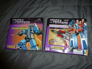 Transformers G1 Commemorative Series Ii Starscream & Dirge Series V