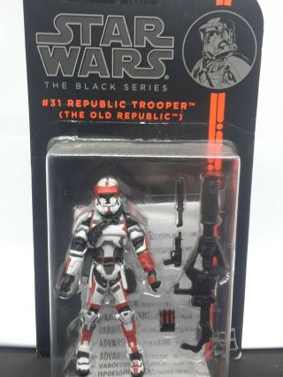 Star Wars The Black Series 3.  75 Old Republic Trooper