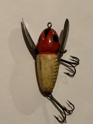 Heddon Vintage Fishing Lure Early 1940s Crazy Crawler