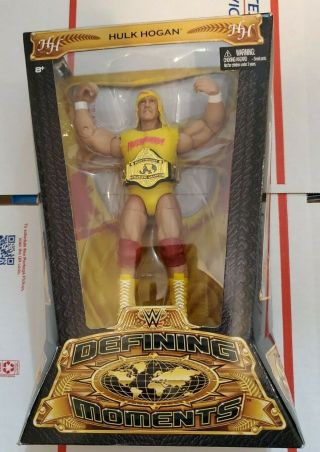Wwe Mattel Elite Defining Moments Hulk Hogan Wwf Hulkamania