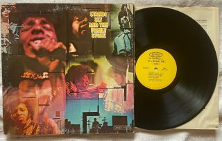 Sly And The Family Stone Stand Vinyl Lp Og Gatefold Jacket Epic Vintage