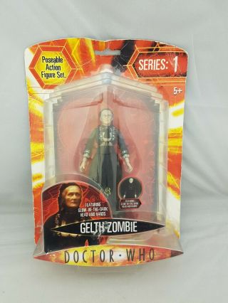 Doctor Who Gelth Zombie Glow In The Dark 5 " Action Figure Carded