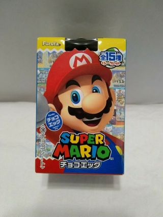 Choco Egg Mario Bros.  35th Anniversary Figure Nintendo Japan Box