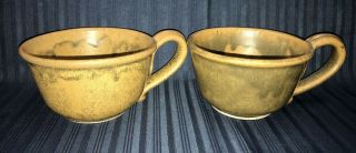 2 Vintage Cape Cod Chatham Pottery Chowder Mugs