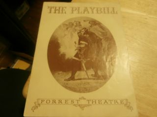 Vintage Playbill Program 1941 Forrest Theatre Nyc Tobacco Road Will Geer Morgan