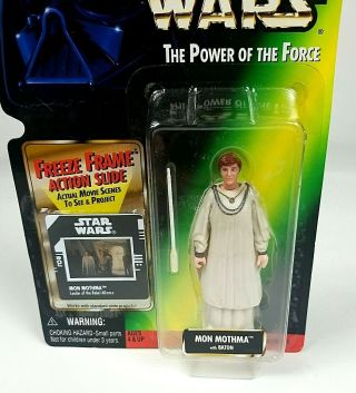 Mon Mothma Hasbro Star Wars Power Of The Force Freeze Frame Action Figure 34