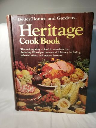 Vintage 1975 Better Homes & Gardens Heritage Cookbook,