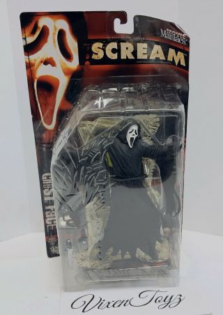 Movie Maniacs Series 2 Scream Ghost Face Action Figure Mcfarlane Toys 1999nibwob