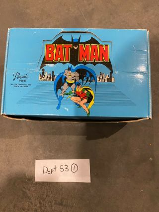 Presents Batman & Robin Action Figures Vtg Store Display Box W/ 22 Figures 1989