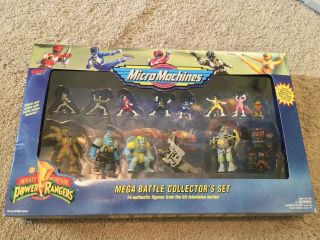 Micro Machines - Mighty Morphin Power Rangers Mega Battle Collector 