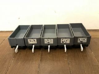 Tomy Trackmaster Thomas And Friends 5x Grey Troublesome Trucks