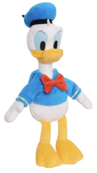 Disney Junior Mickey Mouse Clubhouse Donald Duck Plush 10” Roadster Racers