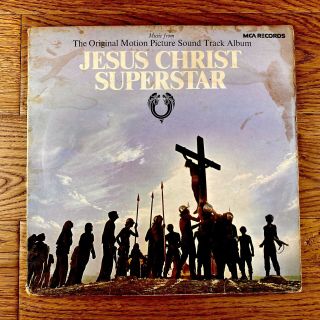 Jesus Christ Superstar Records Vinyl Lp Vintage 1973 Sound Track Album