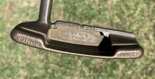 Vtg Ping Anser Putter 85068 Zip Right Handed Rh 35.  5 Inches