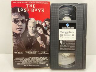 The Lost Boys Vhs Movie Warner Brothers Release Vintage Horror 1987