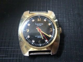 Vintage Lucerne Swiss Made Gents Mechanical Watch