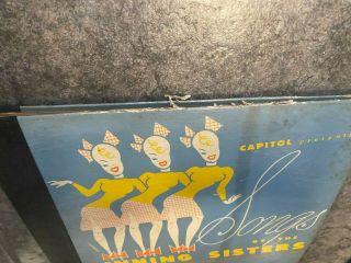 VIntage 78 RPM Songs By the Dining SIsters 4 vinyl set 2