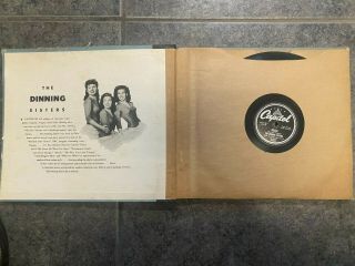 VIntage 78 RPM Songs By the Dining SIsters 4 vinyl set 3