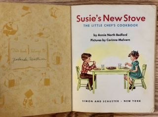 Vintage Little Golden Book 1950 Susies Stove 1st Edition A Printing G, 3