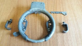 Vintage Trelock Steel Bicycle Rear Wheel Lock 2706