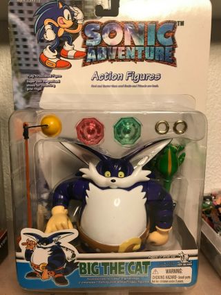 Sonic Adventure 2 Big The Cat Figure Toy Island