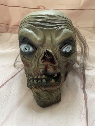 Vintage 90s Tales From The Crypt Cryptkeeper Latex Rubber Mask Halloween Horror